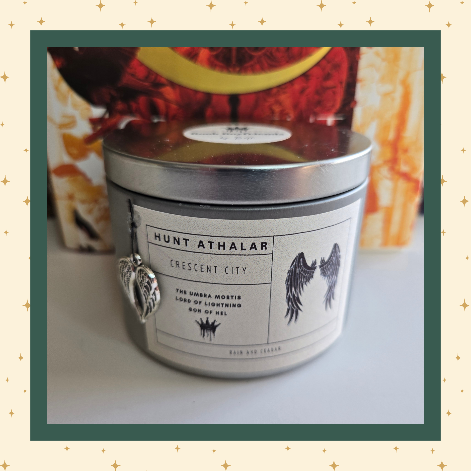 Book Boyfriend Candle