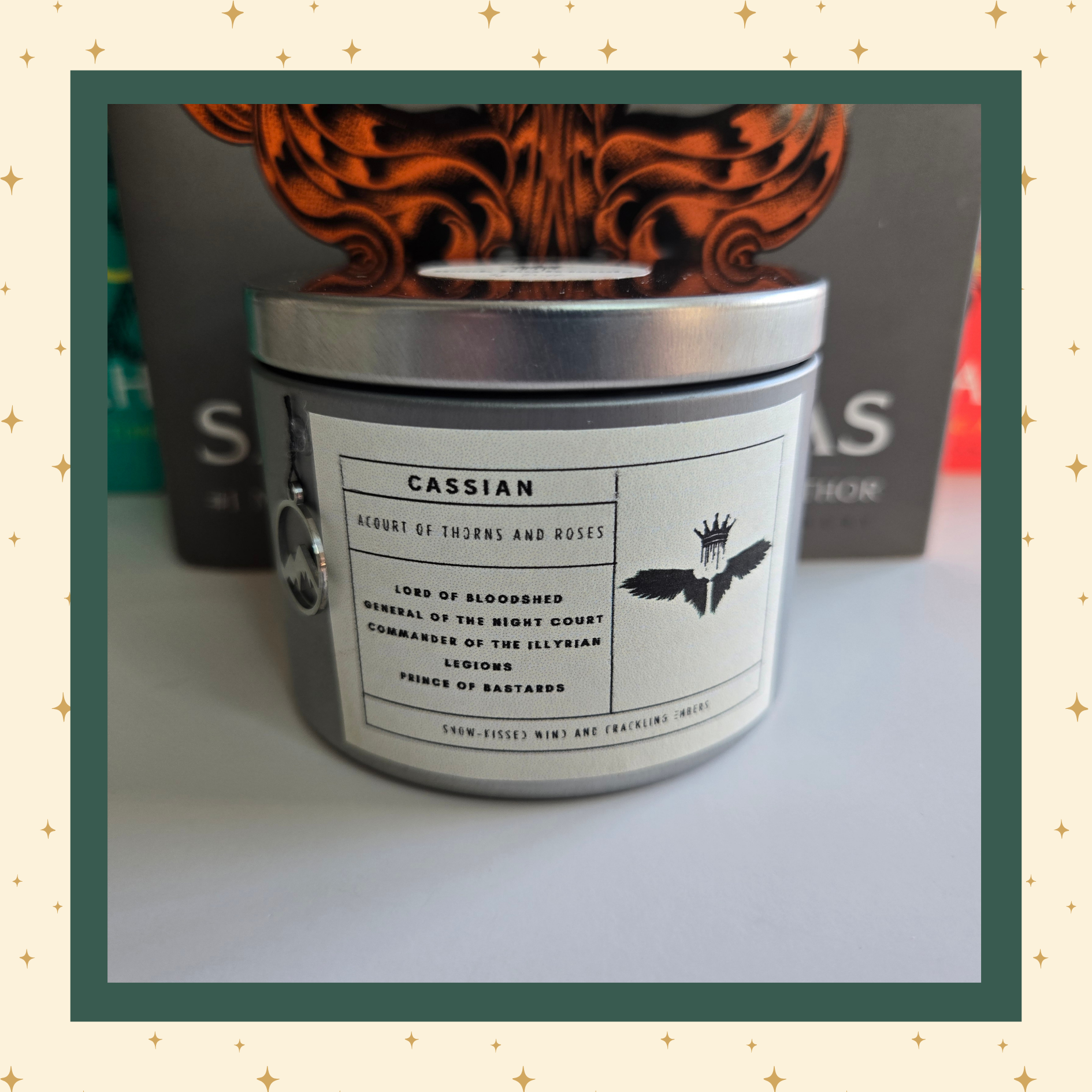 Book Boyfriend Candle